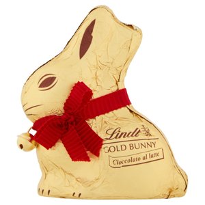 Lindt Gold Bunny Coniglietto Pasqua Cioccolato al latte 100g
