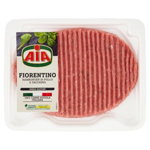 Aia Fiorentino Hamburger di Pollo e Tacchino 0,180 kg