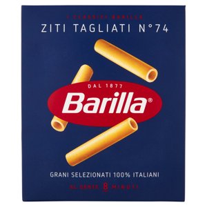 Barilla Pasta Ziti Tagliati n.74 100% Grano Italiano 500g