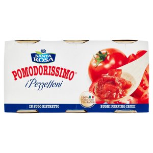 Santa Rosa Pomodorissimo i Pezzettoni 3 x 400 g
