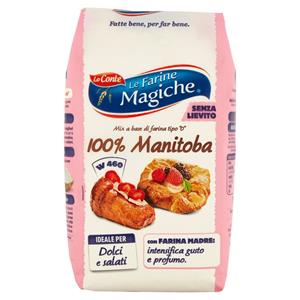 Le Farine Magiche Mix a base di farina tipo "0" 100% Manitoba 1000 g
