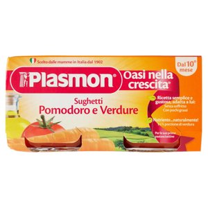 Plasmon Sughetti Pomodoro E Verdure 2 X 80 G