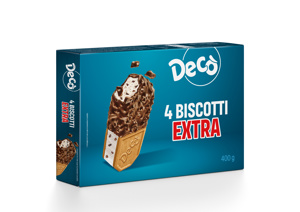 Biscotti Extra Vaniglia E Cacao X 4  Gr 400 