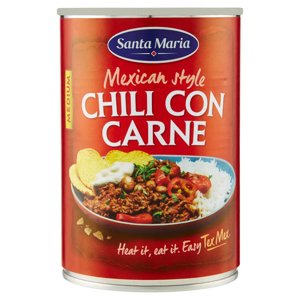 Santa Maria Mexican style Chili con Carne Medium 410 g