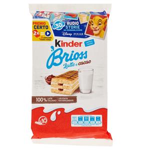 Kinder Brioss Latte e Cacao 10 x 28 g