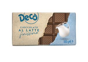 Tavoletta Cioccolato Al Latte Gr 100