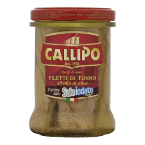 Callipo Filetti Di Tonno In Olio Di Oliva In Vetro Gr 200