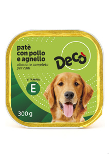Patè Con Pollo E Agnello Per Cani Gr 300