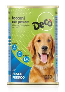 Bocconi Con Pesce Per Cani Gr 1230