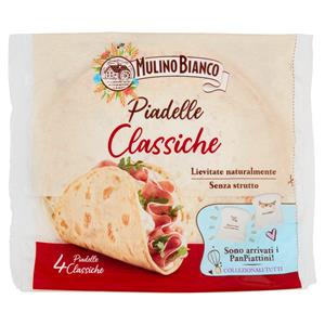 Mulino Bianco Piadelle Classiche Ideale per Piadina 5pz 375g