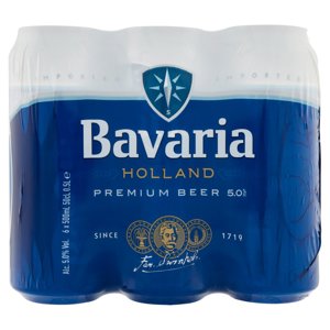 Bavaria Premium Beer 5.0% 6 x 500 mL