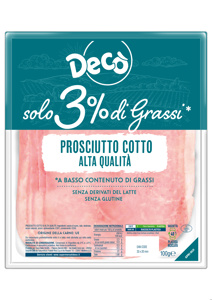 Prosciutto Cotto Alta Qualità Gr 100