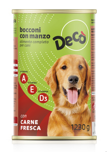 Bocconi Con Manzo Per Cani Gr 1230