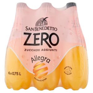 Allegra San Benedetto Zero 0,75 L PET x6