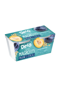 Yogurt Magro Prugna E Cereali Gr 125 X2