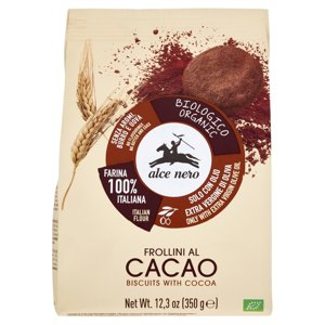 alce nero Frollini al Cacao 350 g