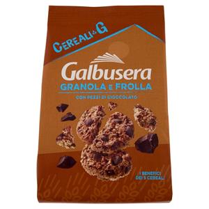 Galbusera Cereali G Granola e Frolla con Pezzi di Cioccolato 300 g