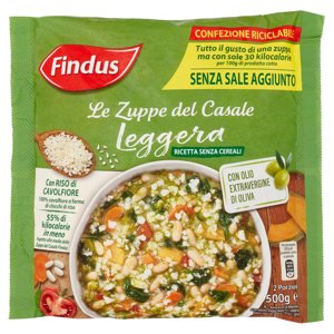 Findus Le Zuppe del Casale Leggera - Senza Cereali 500 g