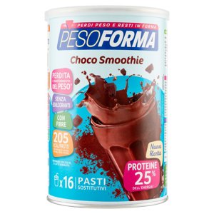 Pesoforma Choco Smoothie, Pasto sostitutivo shake per controllo del peso, Gusto cioccolato 436 g