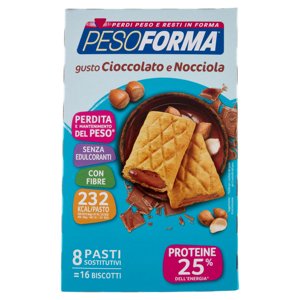 Pesoforma gusto Cioccolato e Nocciola 16 x 33 g