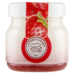 AlpiYò Yogurt di Valtellina Intero con confettura extra di Fragola 125 g