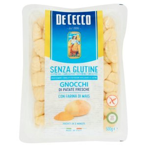 De Cecco Senza Glutine Gnocchi di Patate Fresche 500 g