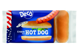 Deco Panini Hot Dogx4  250Gr