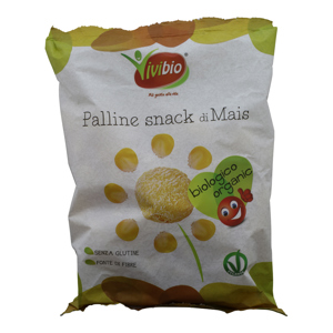 Vivibio Palline Snack Di Mais Bio Organic Gr 40