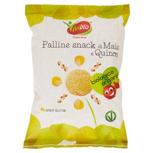 Vivibio Palline Snack Di Mais E Quinoa 40 G