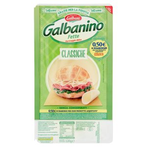 Galbani Galbanino Fette formaggio dolce Classiche 120 g