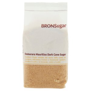BronSugar Demerara Mauritius Dark Cane Sugar 1 kg