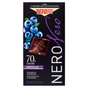 Novi NeroNero 70% Cacao Mirtillo 75 g