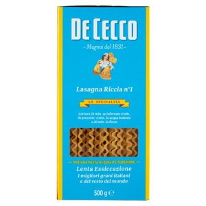 De Cecco Le Specialità Lasagna Riccia n°1 500 g