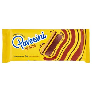 Pavesi Pavesini Double Biscotti con Fondo di Cioccolato 60g