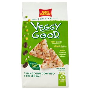 San Carlo Benessere Veggy Good Triangolini con Riso e Tre Legumi 65 g