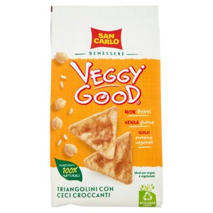 San Carlo Benessere Veggy Good Triangolini con Ceci Croccanti 65 g