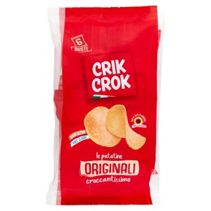 Crik Crok le patatine Originali 6 Buste 150 g