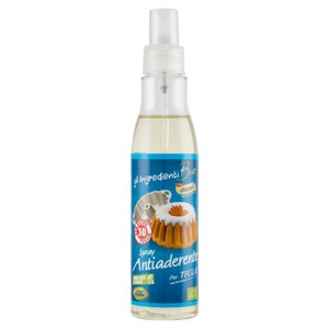 decorì gli Ingredienti Bio Spray Antiaderente per Teglie 180 ml