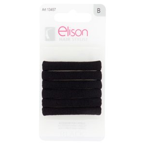 elison Hair Stylist Elastici Black