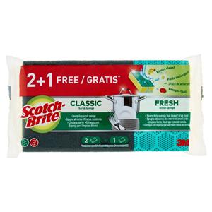 Scotch-Brite® Classic 2+1 Fresh Heavy Duty gratis