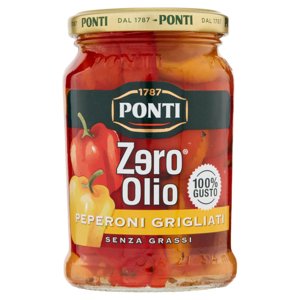 Ponti Zero Olio Peperoni Grigliati 290 g