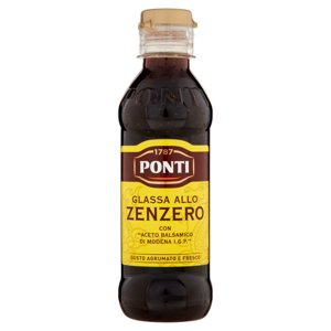 Ponti Glassa allo Zenzero con "Aceto Balsamico di Modena I.G.P." 245 g