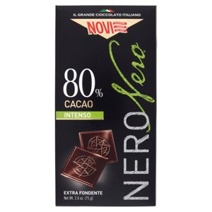 Novi NeroNero 80% Cacao Intenso Extra Fondente 75 g