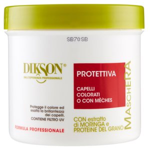 Dikson Maschera Protettiva con estratto di Moringa e Proteine del Grano - 500 ml