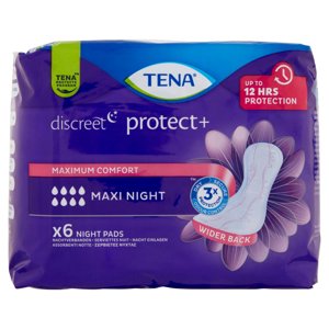 Tena discreet protect+ Maxi Night Assorbenti Notte 6 pz