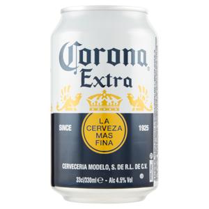 CORONA EXTRA Birra lager messicana lattina 33cl