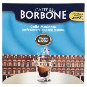Caffè Borbone Miscela Decisa Caffè Macinato 2 x 250 g