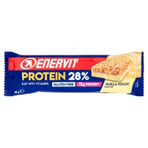 Enervit Protein 28% Bar with Vitamins Vanilla-Yogurt Flavour 40 g