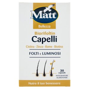 Matt Bellezza Biorifoltin Capelli 30 capsule 16,5 g