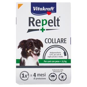 Vitakraft Repelt Collare Antiparassitario A.P.E. per cani di taglia picc./media